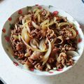 nana_tenjo's cooksnap of when they made 牛肉と新玉ねぎの春雨チャプチェ.