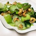 ぽぽりん's cooksnap of when they made 青梗菜とカシューナッツの中華炒め.
