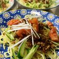 ririring's cooksnap of when they made ジャージャー麺.