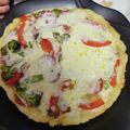 ちのandぽちゃこ's cooksnap of when they made 発酵なし！フライパンで極厚シカゴピザ.