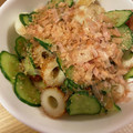 pink0922's cooksnap of when they made 簡単★きゅうりとちくわの青じそ醤油和え.