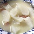 野良ねこ男爵's cooksnap of when they made カブ丸ごと！レンチン簡単ホワイトスープ.