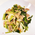 パインクリームソーダ's cooksnap of when they made 簡単♪小松菜と豚肉の野菜炒め(o^^o).
