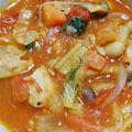 クックHBQ370☆'s cooksnap of when they made 鶏もも肉とセロリのトマトスープ.