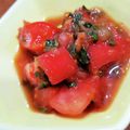 あおやがら's cooksnap of when they made 5分で1品完成！トマトの梅肉大葉和え♩.