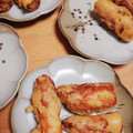 shin1h's cooksnap of when they made ちくわの磯辺揚げ.