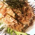 ☆ayami☆26's cooksnap of when they made 定番、居酒屋さんの大根サラダ.