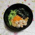 くネコまろす's cooksnap of when they made レンジで！鶏辛みそ油そば.