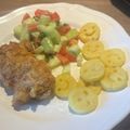 Yokchina's cooksnap of when they made スパイシー！黒こしょうの竜田揚げチキン.