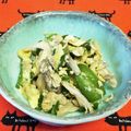龍青空ママ's cooksnap of when they made ピーマンキノコツナのシャンタン炒め卵とじ.