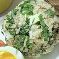 ゆけり３兄弟's cooksnap of when they made 簡単☆大葉ごまおかかチーズごはん.