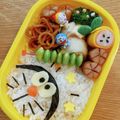 ナンシー＊＊'s cooksnap of when they made ひょっこり。ドラえもん弁当（キャラ弁）　.