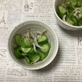 おはなすき's cooksnap of when they made しらすと胡瓜の酢の物.