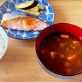 chii198's cooksnap of when they made 豆腐＆なめこの味噌汁（赤だし）.