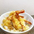 horseland's cooksnap of when they made 大海老の天丼.