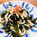 kinniko's cooksnap of when they made もやしとワカメのサラダ.