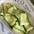 chocoraママ's cooksnap of when they made ズッキーニのサラダ★シンプルにベスト食感.