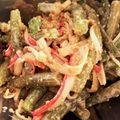 aki1030☆'s cooksnap of when they made カニカマといんげんのごまマヨサラダ.