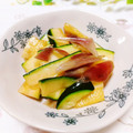 ジュリネ☆'s cooksnap of when they made 簡単♪みょうがとズッキーニのめんつゆ漬け.