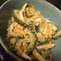 ひろみつばち's cooksnap of when they made 夏は絶対これ！ゴーヤフライ.