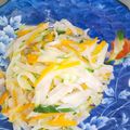 ツネニはらぺ子's cooksnap of when they made ごま油香る　春大根のナムル.