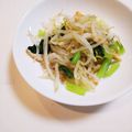 mamaRD's cooksnap of when they made 大豆もやしと小松菜のナムル♡.
