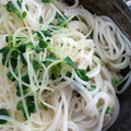 クック22KV4U☆'s cooksnap of when they made ざるそばにかいわれ大根♡ おしゃれ.