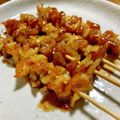 いなばっくす☆'s cooksnap of when they made フライパンで作る鶏皮の焼き鳥.
