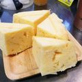 initium's cooksnap of when they made 朝食に♪ふわもち米粉チーズ蒸しパン♡.