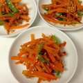 CHISA☆ごはん♪'s cooksnap of when they made 作り置き♪人参ピーマンのめんつゆ炒め♪.