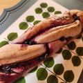 カバゴン's cooksnap of when they made ブルーベリージャムde食パン♡.