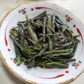 やまうさ's cooksnap of when they made 山菜　こごみの酢味噌あえ.
