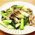 かなりんココりん's cooksnap of when they made 簡単！豚肉と小松菜の味噌マヨ炒め.