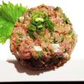 ゆずぽん。。's cooksnap of when they made 週末漁師　鯵のなめろう.