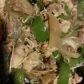節子パッド's cooksnap of when they made 豚肉・ピーマン・玉ねぎの生姜炒め.