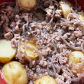 きららんらん☆'s cooksnap of when they made 新じゃがとひき肉の甘辛煮.