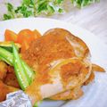 Satoco❋'s cooksnap of when they made 骨付きもも肉の簡単ローストチキン☆.