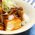 もすろー's cooksnap of when they made 手軽に♡厚揚げだし豆腐のなめこあん♬.