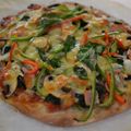 mayobuta's cooksnap of when they made ツヴェ家の天然(自家製)酵母 ピザ生地.