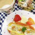 みっちゃん❇️68's cooksnap of when they made 三連ハート♡.