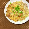 ふたごゆき's cooksnap of when they made 超簡単♡もやしと豚のチーズ焼き♡.