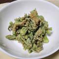 kenta1103t's cooksnap of when they made たらの芽のごまごまマヨ和え.