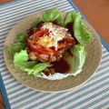 たつよん＠４４４'s cooksnap of when they made トマトとチキンのジューシーマヨネーズ焼き.