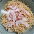 kokoBa〜Ba's cooksnap of when they made レンジで！ツナと大葉のさっぱり汁なし麺.