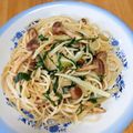 クックJOEさん's cooksnap of when they made しめじ・玉ねぎ・青じその和風パスタ.