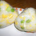 ニャンた's cooksnap of when they made 枝豆＆たまごおにぎり.