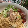eccoroco5's cooksnap of when they made レンジで！ツナと大葉のさっぱり汁なし麺.
