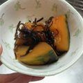 あやちん０８１６'s cooksnap of when they made ++塩昆布で南瓜の煮物++.