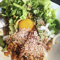 Micheluluu's cooksnap of when they made 豚ひき肉とネギの激うま！油そば.