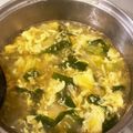 天狐！'s cooksnap of when they made チンゲン菜とふわふわ卵の中華スープ.